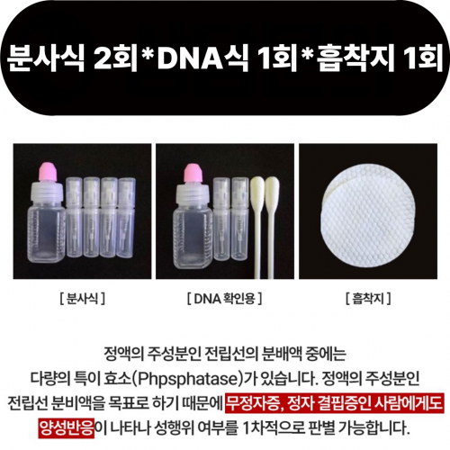 정액 검출 시약 세트 제품 A